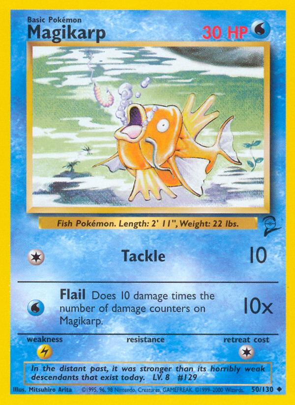 Magikarp (50/130) [Base Set 2] Pokémon