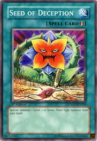 Seed of Deception [CSOC-EN046] Common Yu-Gi-Oh!