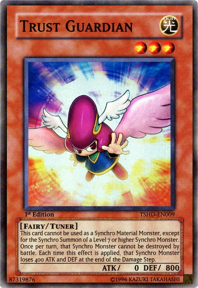 Trust Guardian [TSHD-EN009] Super Rare Yu-Gi-Oh!