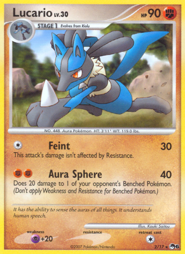Lucario (2/17) [POP Series 6] Pokémon