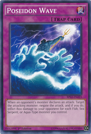 Poseidon Wave [BP03-EN223] Common Yu-Gi-Oh!