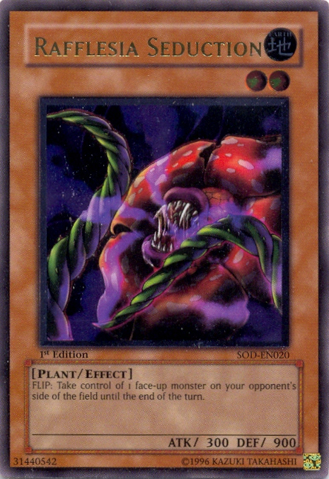 Rafflesia Seduction [SOD-EN020] Ultimate Rare Yu-Gi-Oh!
