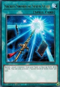 Sacred Sword of Seven Stars [MAGO-EN150] Rare Yu-Gi-Oh!