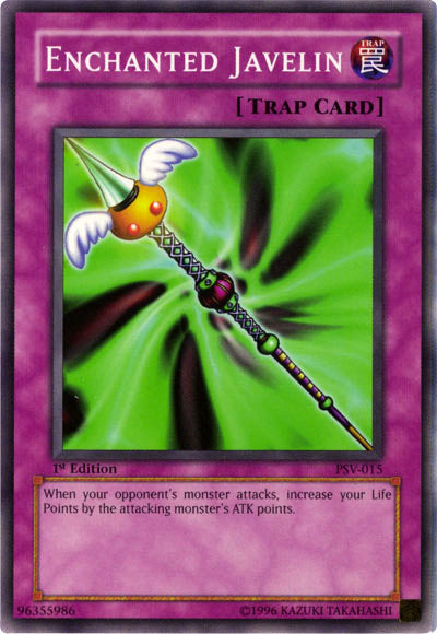 Enchanted Javelin [PSV-015] Common Yu-Gi-Oh!