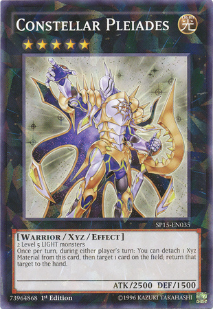 Constellar Pleiades [SP15-EN035] Shatterfoil Rare Yu-Gi-Oh!