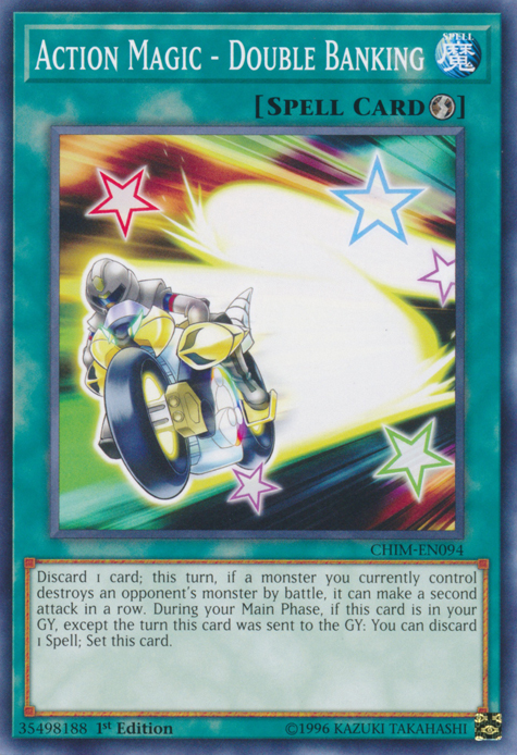 Action Magic - Double Banking [CHIM-EN094] Common Yu-Gi-Oh!
