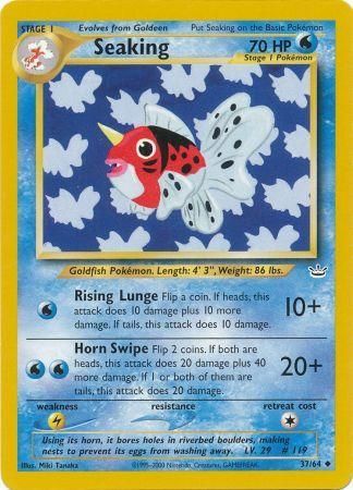 Seaking (37/64) [Neo Revelation Unlimited] Pokémon