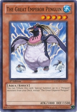The Great Emperor Penguin [GENF-EN037] Common Yu-Gi-Oh!