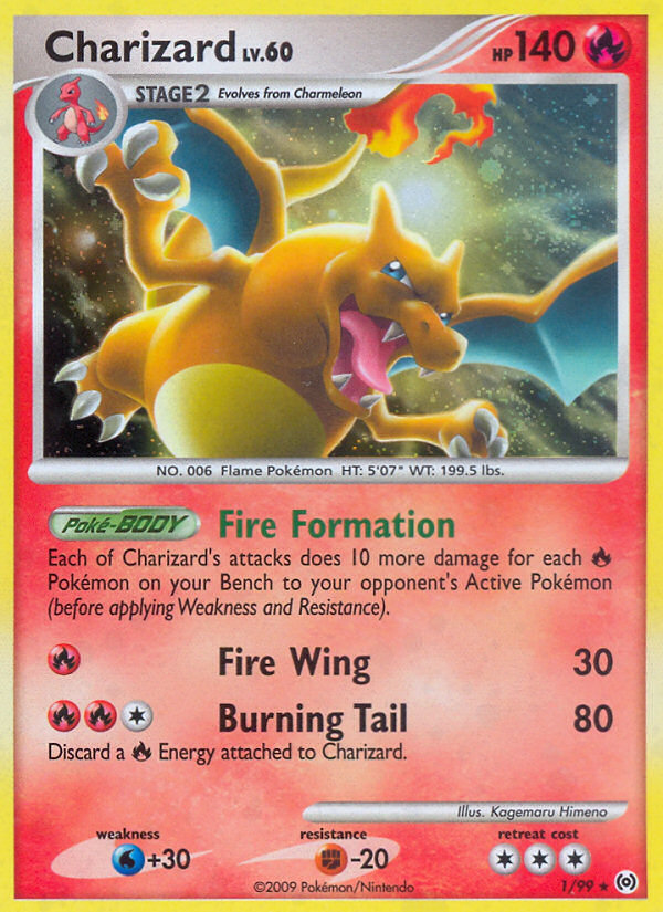Charizard (1/99) [Platinum: Arceus] Pokémon