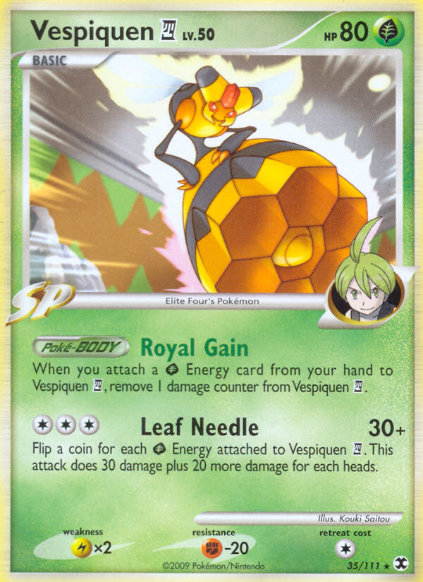 Vespiquen (35/111) [Platinum: Rising Rivals] Pokémon