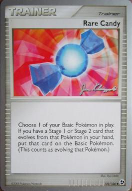 Rare Candy (102/106) (Psychic Lock - Jason Klaczynski) [World Championships 2008] Pokémon