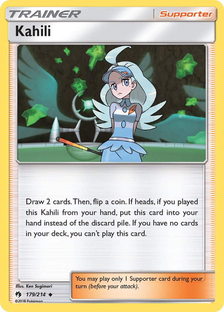 Kahili (179/214) [Sun & Moon: Lost Thunder] Pokémon