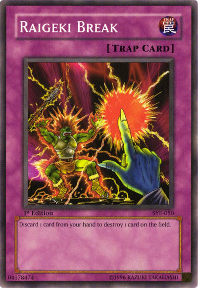 Raigeki Break [SYE-050] Common Yu-Gi-Oh!
