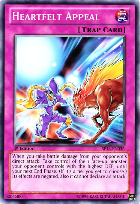 Heartfelt Appeal [SP13-EN036] Common Yu-Gi-Oh!