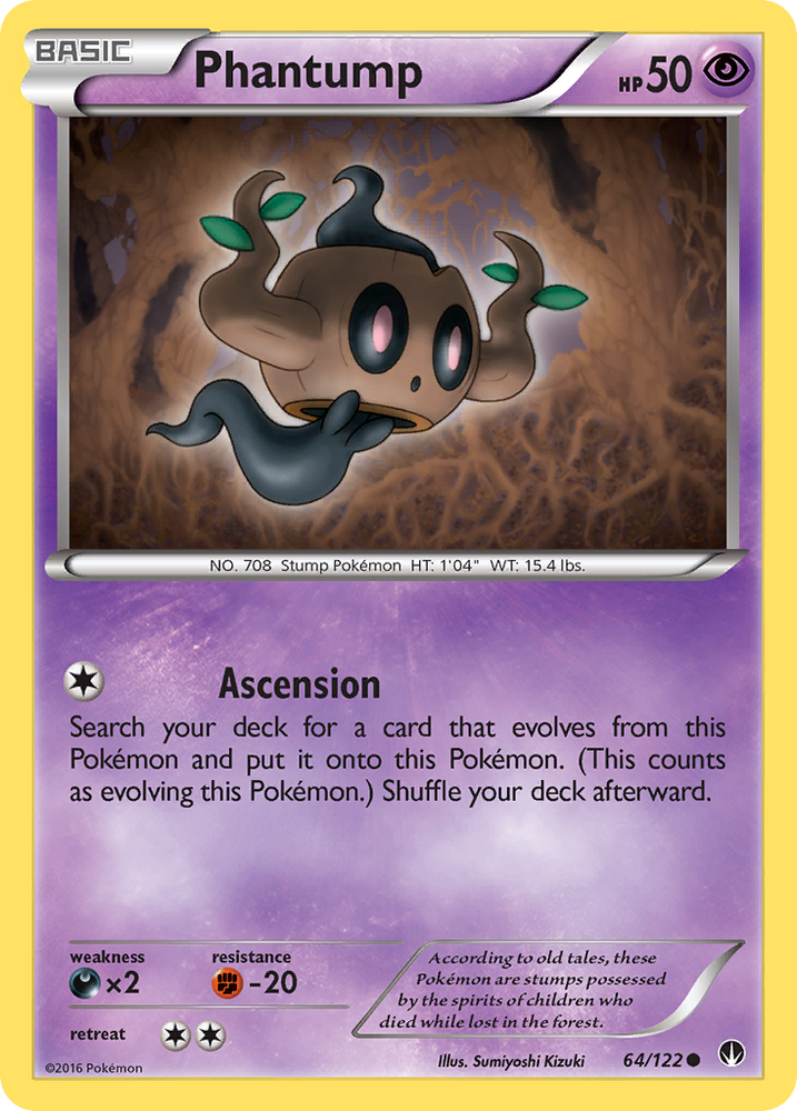 Phantump (64/122) [XY: BREAKpoint] Pokémon