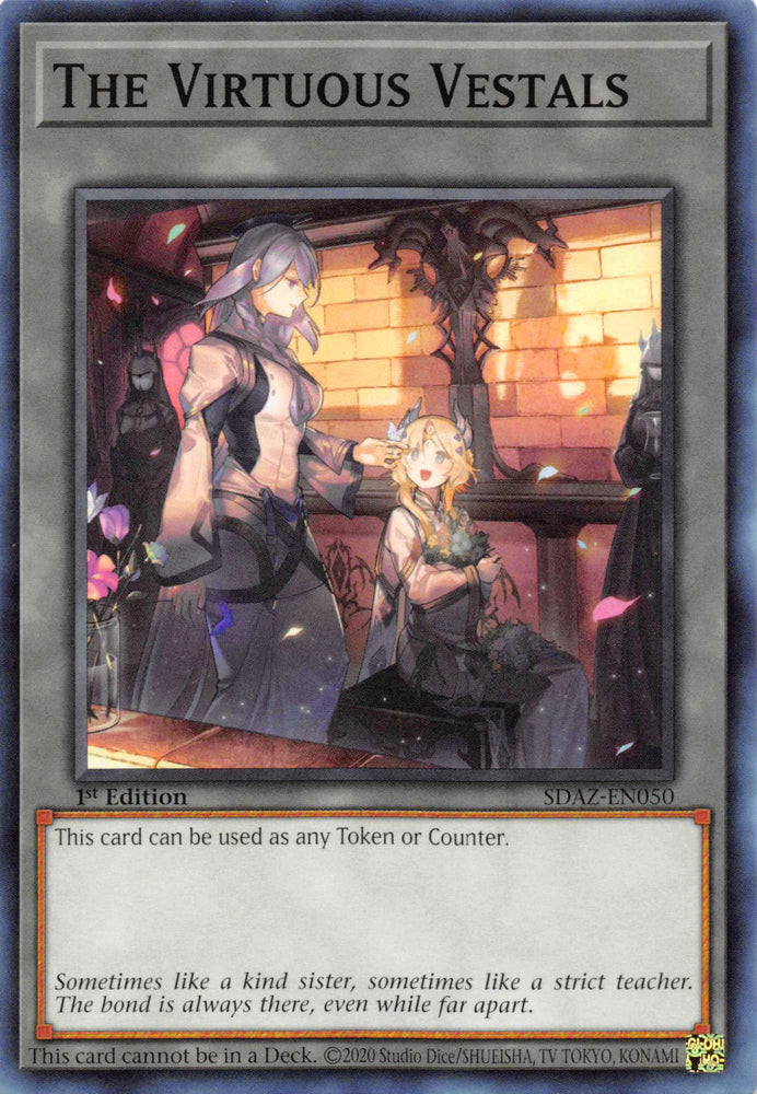 The Virtuous Vestals [SDAZ-EN050] Common Yu-Gi-Oh!