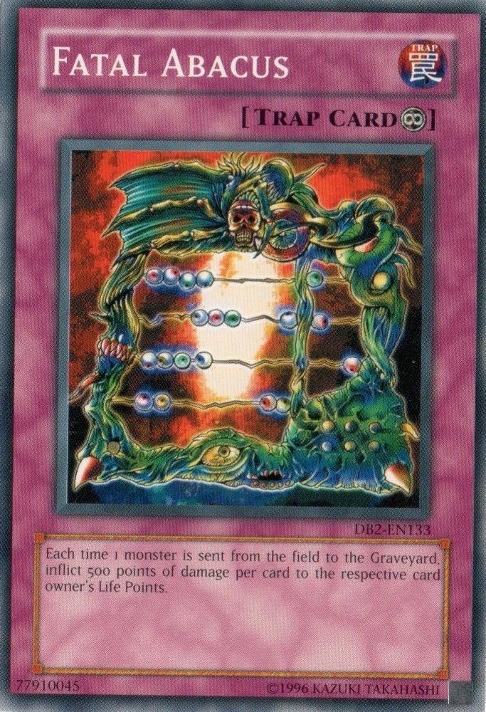 Fatal Abacus [DB2-EN133] Common Yu-Gi-Oh!