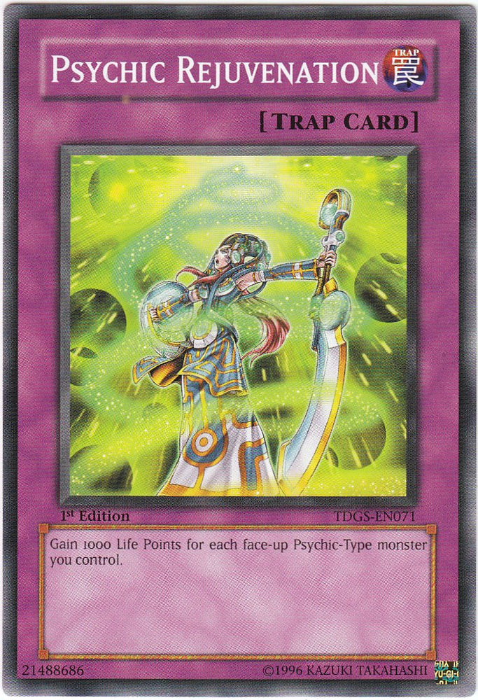 Psychic Rejuvenation [TDGS-EN071] Common Yu-Gi-Oh!