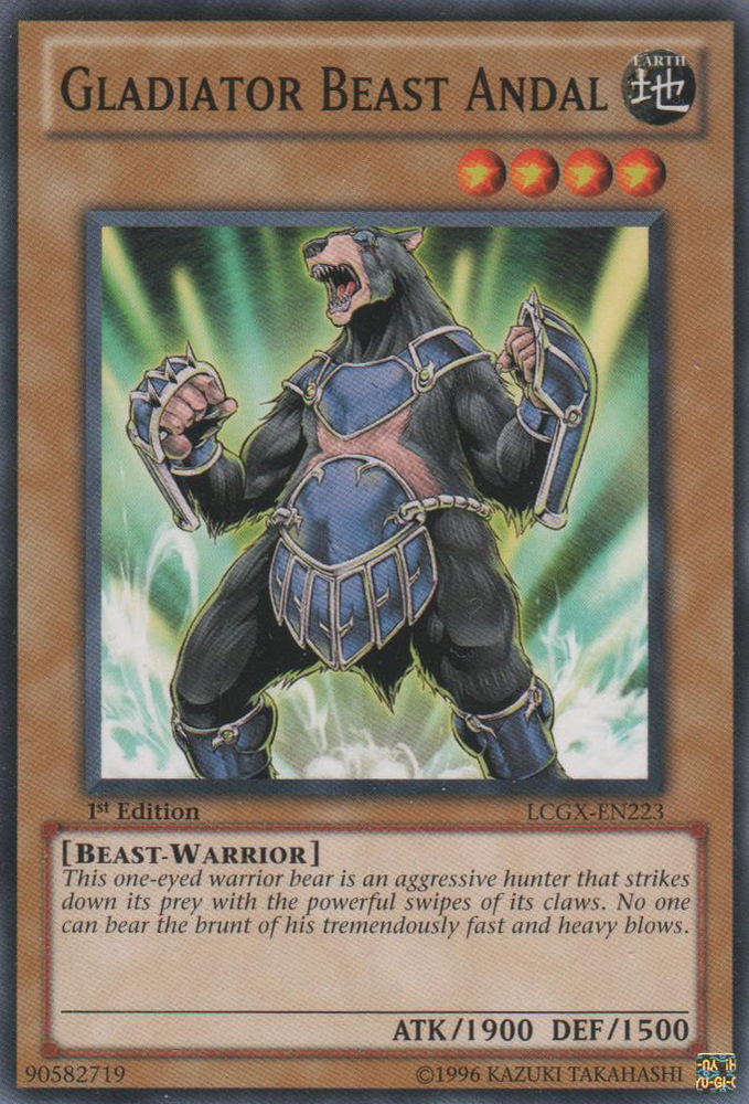 Gladiator Beast Andal [LCGX-EN223] Common Yu-Gi-Oh!