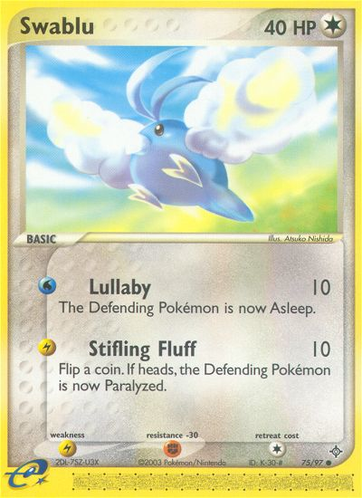 Swablu (75/97) [EX: Dragon] Pokémon