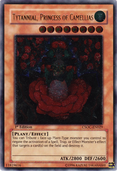 Tytannial, Princess of Camellias (UTR) [CSOC-EN029] Ultimate Rare Yu-Gi-Oh!