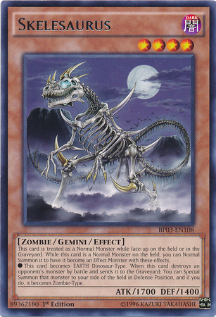 Skelesaurus [BP03-EN108] Rare Yu-Gi-Oh!