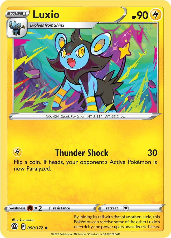 Luxio (050/172) [Sword & Shield: Brilliant Stars] Pokémon