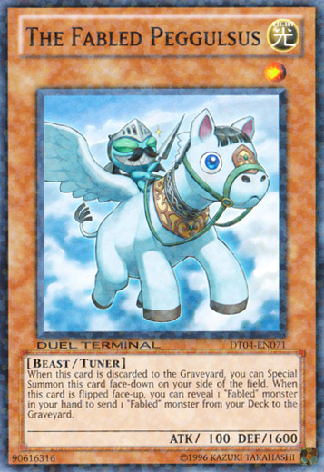 The Fabled Peggulsus [DT04-EN071] Common Yu-Gi-Oh!