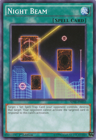 Night Beam [SDSE-EN032] Common Yu-Gi-Oh!
