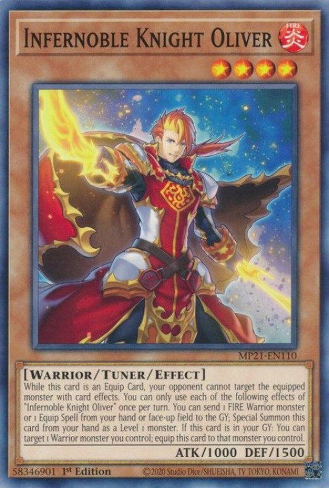 Infernoble Knight Oliver [MP21-EN110] Common Yu-Gi-Oh!