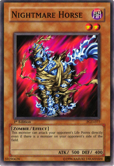 Nightmare Horse [PGD-077] Common Yu-Gi-Oh!