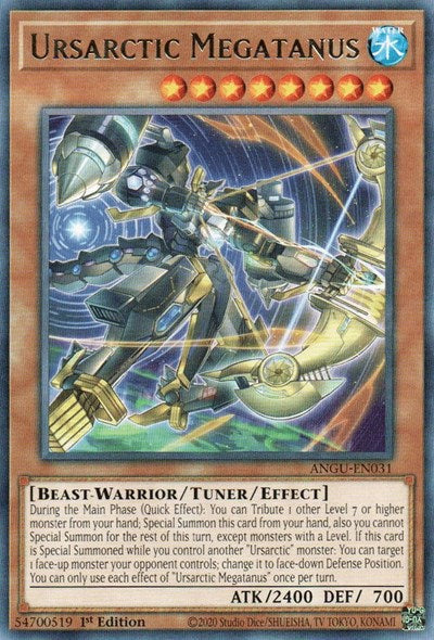 Ursarctic Megatanus (Rare) [ANGU-EN031] Rare Yu-Gi-Oh!
