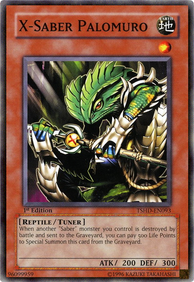 X-Saber Palomuro [TSHD-EN093] Common Yu-Gi-Oh!