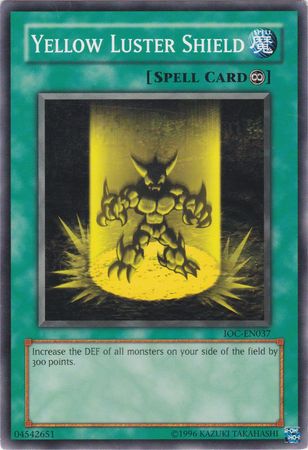 Yellow Luster Shield [IOC-EN037] Common Yu-Gi-Oh!