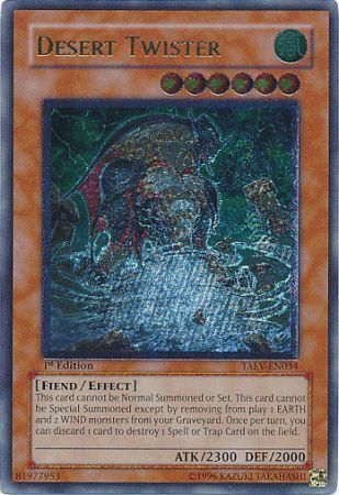Desert Twister [TAEV-EN034] Ultimate Rare Yu-Gi-Oh!