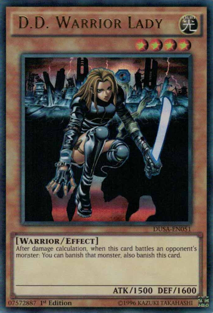 D.D. Warrior Lady [DUSA-EN051] Ultra Rare Yu-Gi-Oh!