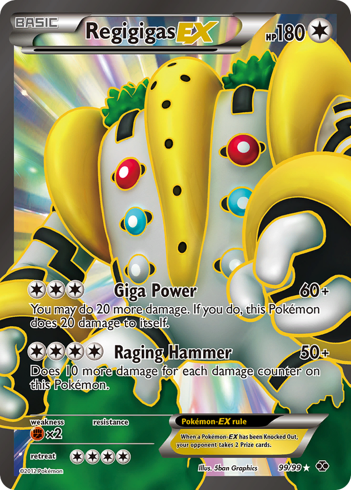 Regigigas EX (99/99) [Black & White: Next Destinies] Pokémon