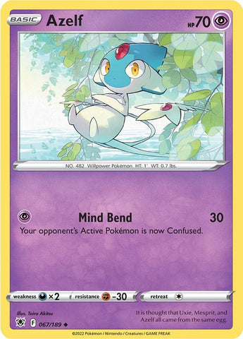 Azelf (067/189) [Sword & Shield: Astral Radiance] Pokémon
