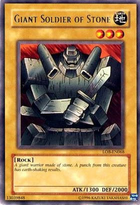 Giant Soldier of Stone [LOB-EN068] Rare Yu-Gi-Oh!