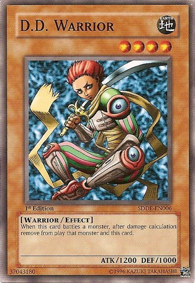 D.D. Warrior [SDDE-EN006] Common Yu-Gi-Oh!