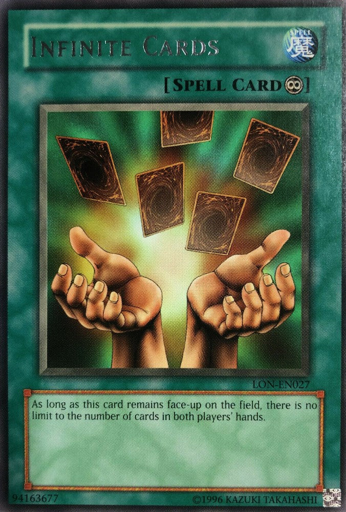 Infinite Cards [LON-EN027] Rare Yu-Gi-Oh!