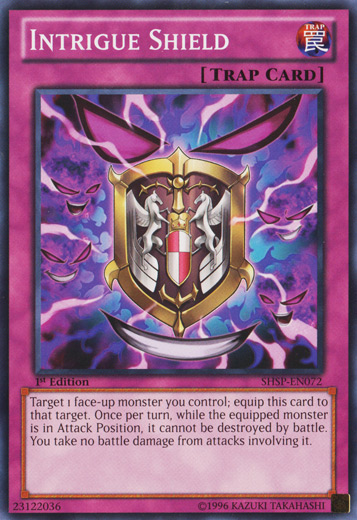 Intrigue Shield [SHSP-EN072] Common Yu-Gi-Oh!
