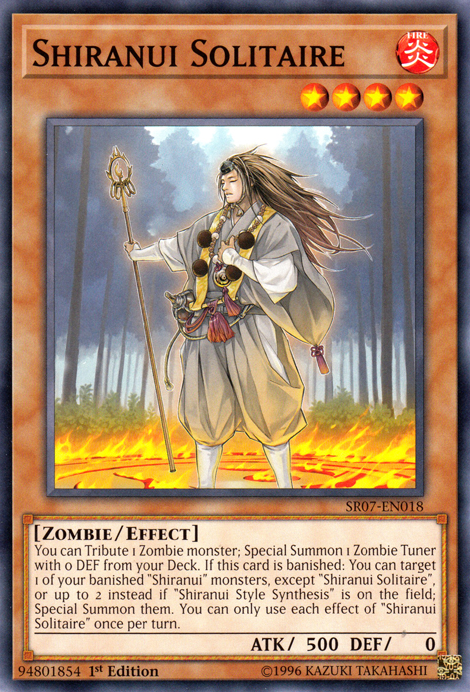 Shiranui Solitaire [SR07-EN018] Common Yu-Gi-Oh!