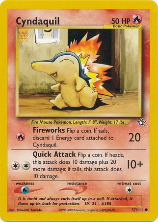 Cyndaquil (57/111) [Neo Genesis Unlimited] Pokémon