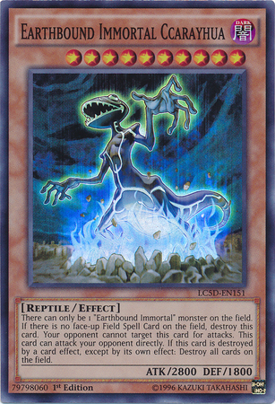 Earthbound Immortal Ccarayhua [LC5D-EN151] Super Rare Yu-Gi-Oh!