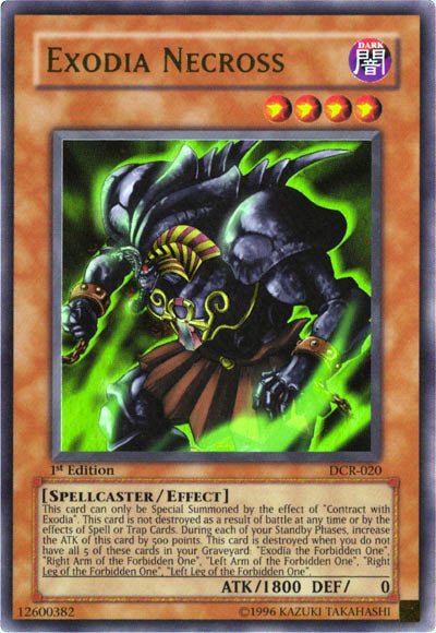 Exodia Necross [DCR-020] Ultra Rare Yu-Gi-Oh!