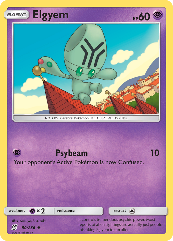 Elgyem (90/236) [Sun & Moon: Unified Minds] Pokémon