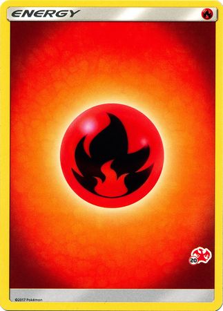 Fire Energy (Charizard Stamp #20) [Battle Academy 2020] Pokémon