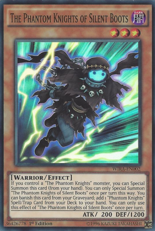 The Phantom Knights of Silent Boots [WIRA-EN002] Super Rare Yu-Gi-Oh!