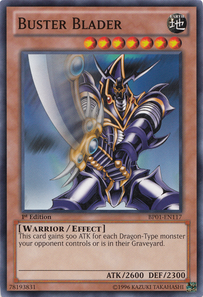 Buster Blader [BP01-EN117] Common Yu-Gi-Oh!